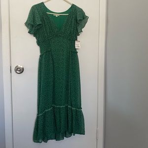 Green dress